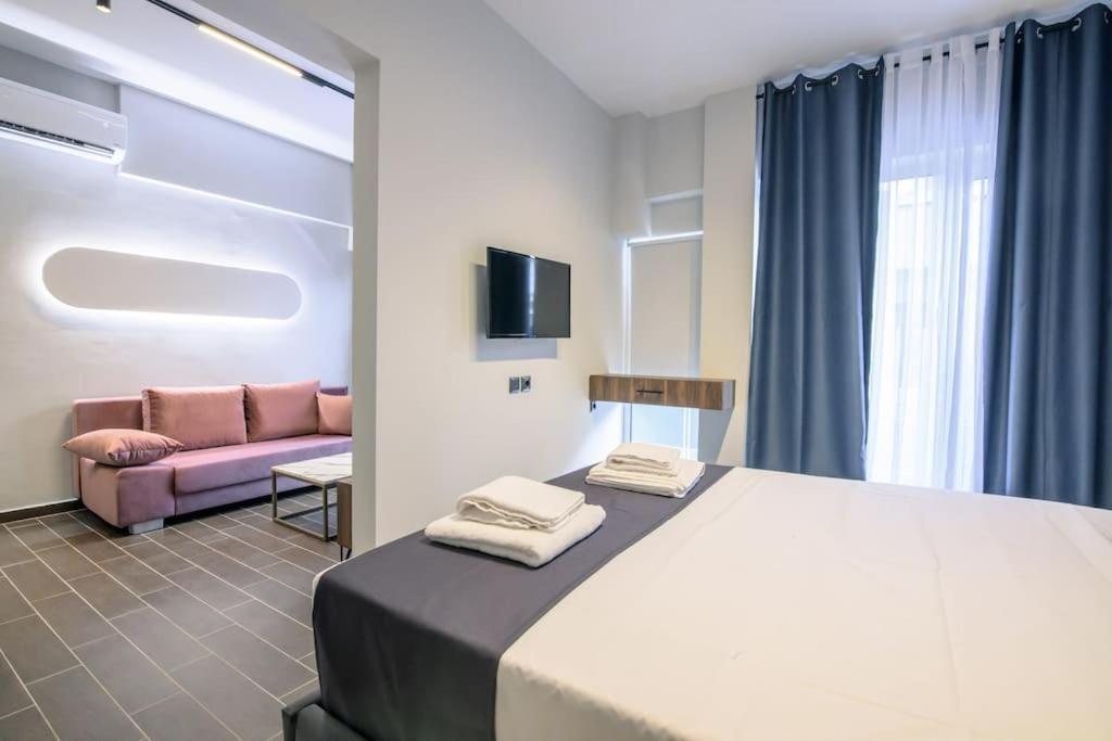 Luxury Central Apartment 4,1 Larissa Buitenkant foto